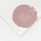 Hartelijk dank fleece deken (Hoek)