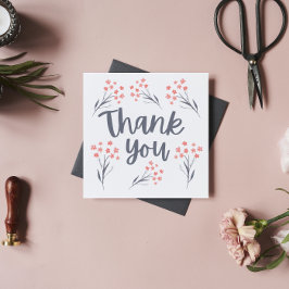 Hartelijk dank, Floral Cards Kaart