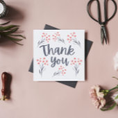 Hartelijk dank, Floral Cards Kaart
