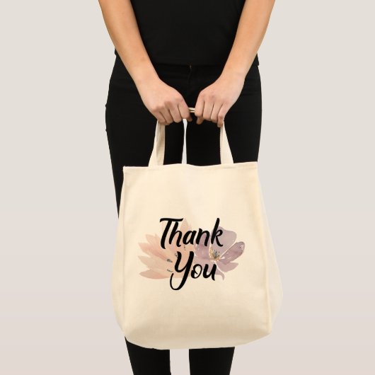 Hartelijk dank, Floral Gift Tote Bag (Voorkant (product))