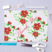 Hartelijk dank, Floral Tissue Paper Tissuepapier (Craft)