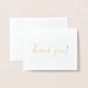 Hartelijk dank folie kaarten