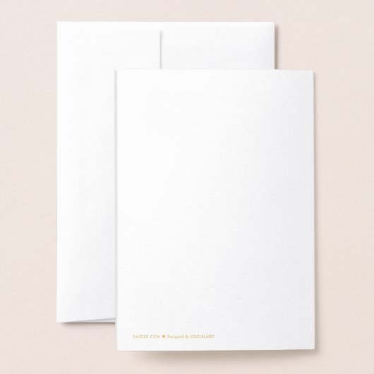 Hartelijk dank folie kaarten (Met envelop)