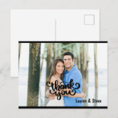 Hartelijk dank Foto Briefkaart (Voorkant / Achterkant)