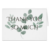 Hartelijk dank - groen (Voorkant Horizontaal)