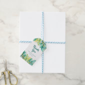 Hartelijk dank, groene eucalyptus Leaves Olive Bra Cadeaulabel (Met Touw)
