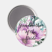 Hartelijk dank, grootmoeder van de Bride of Groom  Magneet (Voorkant / Achterkant)