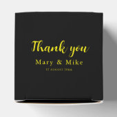 Hartelijk dank Hart 2x2x2 gunstbox voor elke geleg Bedankdoosjes (Bovenkant)