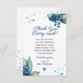 Hartelijk dank Hartelijk dank Kaart (Voorkant / Achterkant)