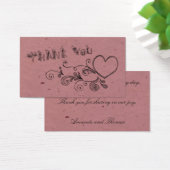 Hartelijk dank, hartelijk dank visitekaartje (Bureau)