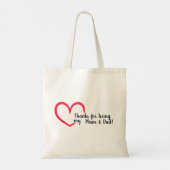 Hartelijk dank Heart Design | Tote Bag (Achterkant)