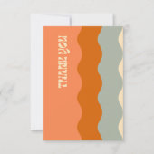 Hartelijk dank - helder bedankkaart (Voorkant)