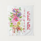 Hartelijk dank in het Hebreeuws - Todah Raba Joods Wandkleed (Voorkant)