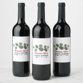 Hartelijk dank in het Hebreeuws - Todah Raba Joods Wijn Etiket (Flessen)