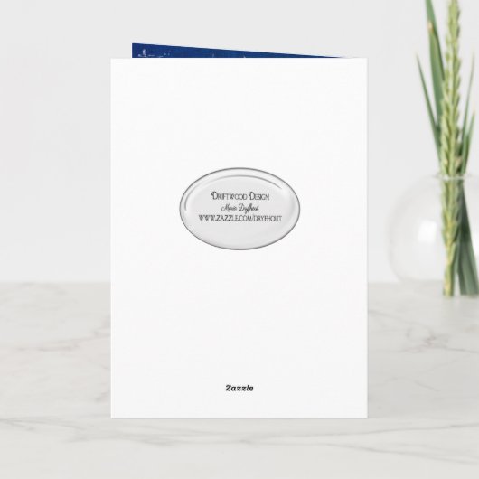 Hartelijk dank in vreemde taal op baksteen kaart (Achterkant)