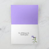 Hartelijk dank, Iris Bouquet Bedankkaart (Binnen)