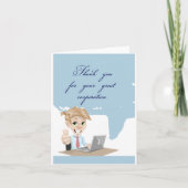 Hartelijk dank kaart (Voorkant)