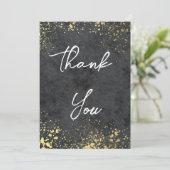 Hartelijk dank kaart (Staand voorkant)