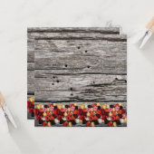 Hartelijk dank kaart (Voorkant / Achterkant in situ)