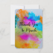 Hartelijk dank kaart (Voorkant)