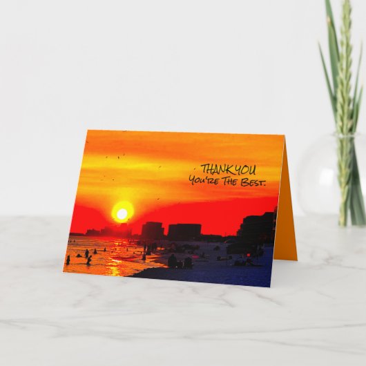 Hartelijk dank kaart (Voorkant)