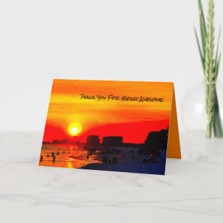 Hartelijk dank kaart