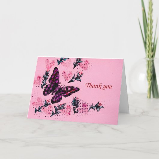 Hartelijk dank kaart (Voorkant)