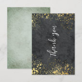 Hartelijk dank kaart 3.5"x5 (Voorkant / Achterkant)