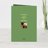 HARTELIJK DANK Kaart, door Bob Hall Bedankkaart (Achterkant)