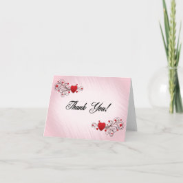 Hartelijk dank, kaart leeg binnenin