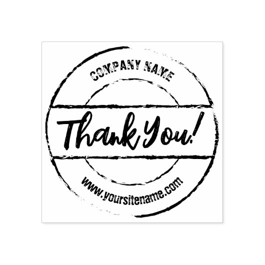 Hartelijk dank, kleine bedrijven. rubberstempel (Afrduk)