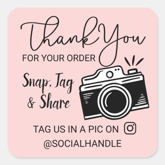 Hartelijk dank, Label en sociale mediacamera delen (Voorkant)