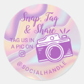 Hartelijk dank, Label en sociale mediacamera delen (Voorkant)