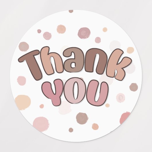 Hartelijk dank labels (Design 1)