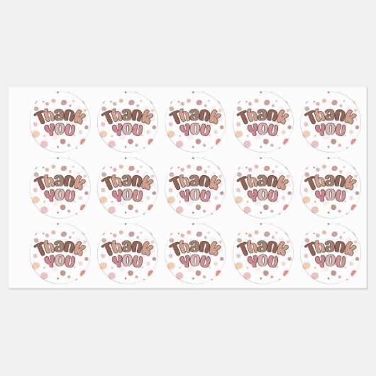 Hartelijk dank labels (Vel)