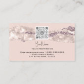 Hartelijk dank Logo QR-code Online winkelaanbiedin Visitekaartje (Achterkant)