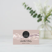 Hartelijk dank Logo QR-code Online winkelen Rozen  Visitekaartje (Staand voorkant)