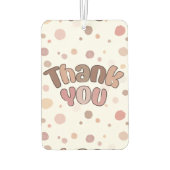 Hartelijk dank luchtverfrisser (Achterkant)