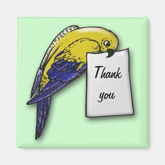 Hartelijk dank magneet (Voorkant)