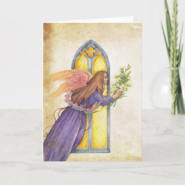 Hartelijk dank met Angel & Bouquet