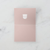 Hartelijk dank, mevrouw Beary Bedankkaart (Binnen)