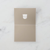 Hartelijk dank, mevrouw Beary Bedankkaart (Binnen)