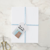 Hartelijk dank, mevrouw Beary Cadeaulabel (Met Touw)