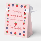 Hartelijk dank, mevrouw Berry Much Birthday Bedankdoosjes (Achterkant)