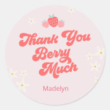 Hartelijk dank, mevrouw Berry veel aardbeiroze