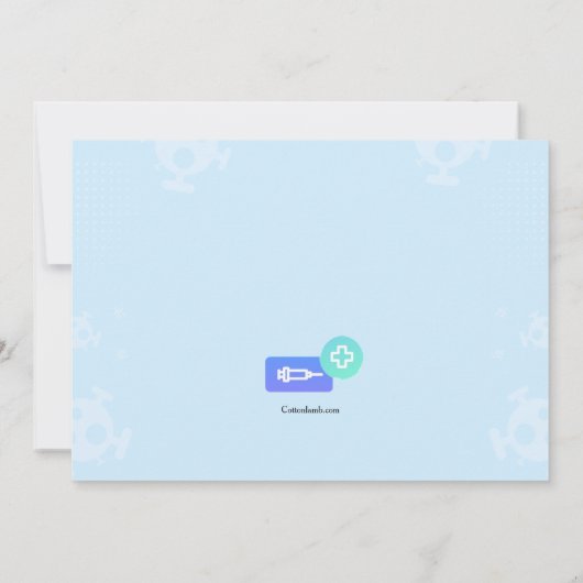 Hartelijk dank, mevrouw de commissaris bedankkaart (Achterkant)