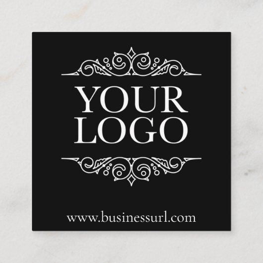 Hartelijk dank, mevrouw de commissaris, voor de go vierkante visitekaartje (Achterkant)