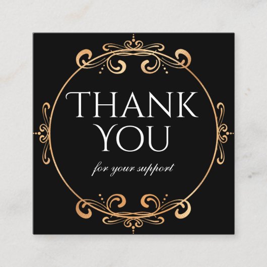 Hartelijk dank, mevrouw de commissaris, voor de go vierkante visitekaartje (Voorkant)