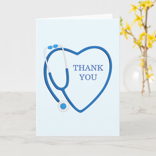 Hartelijk dank, mevrouw de Kaart van de verpleegst (Gele Bloem)