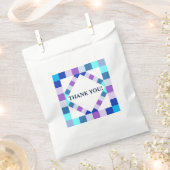 Hartelijk dank, mevrouw Diamond Party Favor Bag Bedankzakje (Geknipt)